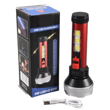 Ліхтар ручний CB-C95 3W+3COB Акумуляторний, Micro-USB