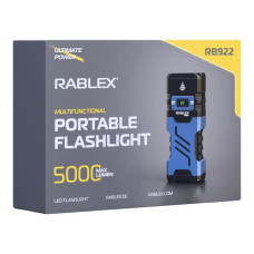 Ліхтар ручний Rablex RB922 3P50 5000Lm Li-Ion, Type-C, Магніт
