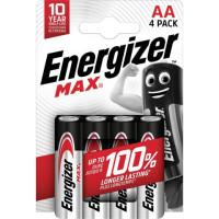 Батарейка лужна Energizer Max AA (LR6), 1.5 В, 6 шт