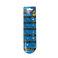 Батарейка лужна Rablex LR50 (AG0), 1.5 В, 10 шт