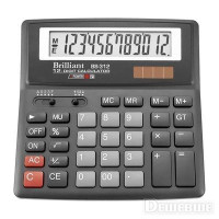 Калькулятор настольный Brilliant BS-312 12-разрядный, 1 шт.