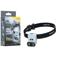 Ліхтар налобний Rablex RB970 XPG+COB 550Lm Li-Pol, Type-C