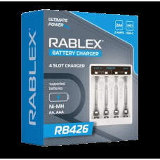 Зарядний пристрій Rablex RB-426 (4 канали AA/AAA)