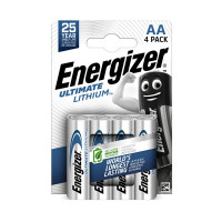 Батарейка літієва Energizer Ultimate Lithium AA (LR6), 1.5 В, 4 шт