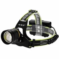 Ліхтар налобний BL-A8-P50 2x18650, Micro-USB, Zoom
