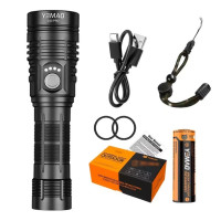 Ліхтар ручний Yemao YM-G40-PRO-SST40 2000Lm 21700, Zoom