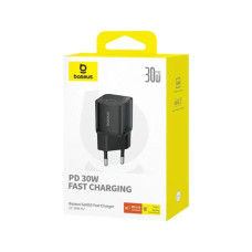 Зарядний пристрій Baseus GaN5S P10162504113-00 (1Type-C/30W) (чорний)