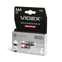 Аккумуляторы Ni-MH Videx AAA, 800 мАч, 2 шт
