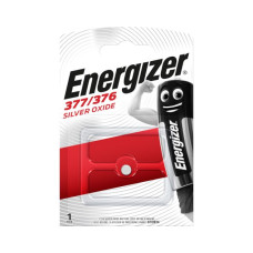 Батарейка срібно-оксидна Energizer 377/376, 1.55 В, 1 шт