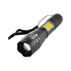 Ліхтар ручний BL-T6-29+COB Акумуляторний, Zoom, Micro-USB