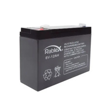 Акумулятор Rablex RB6012 свинцево-кислотний (6В 12Вт)