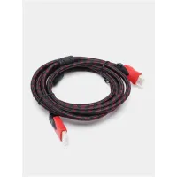 Кабель HDMI на HDMI (V1.4) с фильтром в тканевой оболочке 3 метра