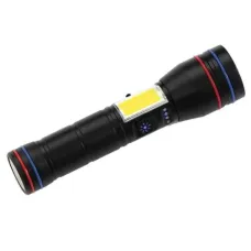 Ліхтар ручний PLD-231-TG+COB 26650, Power Bank, Магніт, Zoom