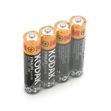 Батарейка лужна Kodak Xtralife AAA (LR03), 1.5 В, 4 шт