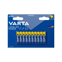 Батарейка лужна Varta Longlife Power AAA (LR03), 1.5 В, 8 шт