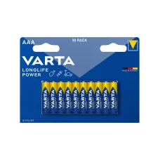 Батарейка лужна Varta Longlife Power AAA (LR03), 1.5 В, 8 шт