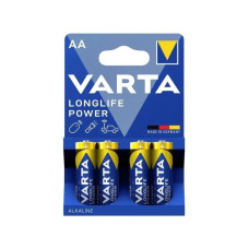 Батарейка цинково-вуглецева Varta Super Heavy Duty AA (R6), 1.5 В, 4 шт