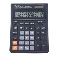 Калькулятор настольный Brilliant BS-0444 12-разрядный, 1 шт.
