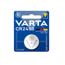 Батарейка літієва Varta CR2450, 3 В, 1 шт