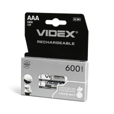 Акумулятори Ni-MH Videx AAA, 600 мА·год, 2 шт