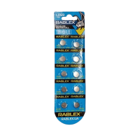 Батарейка щелочная Rablex LR69 (AG6), 1.5 В, 10 шт