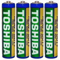 Батарейка цинково-вуглецева Toshiba AAA (R03), 1.5 В, 40 шт