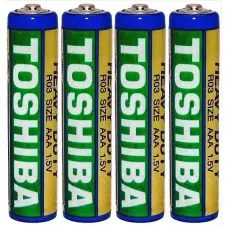 Батарейка цинково-вуглецева Toshiba AAA (R03), 1.5 В, 40 шт
