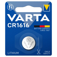 Батарейка літієва Varta CR1616, 3 В, 1 шт