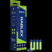 Батарейка лужна Rablex AA (LR6), 1.5 В, 60 шт
