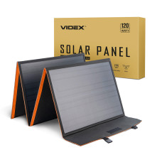 Сонячна панель складана VIDEX VSO-F4120 (120Вт 18В)