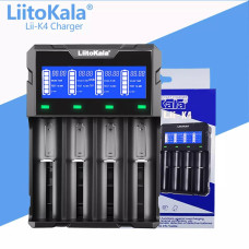 Зарядний пристрій LiitoKala Lii-K4 Power Bank (4 канали LED)