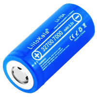 Акумулятор LiFePO4 LiitoKala 32700, 7000 мА·год, 3.2 В, під пайку (Lii-70A)