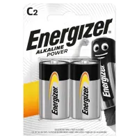 Батарейка лужна Energizer Alkaline Power C (LR14), 1.5 В, 2 шт