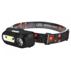 Ліхтар налобний BL-1804A XPE+COB 18650, Micro-USB