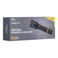 Ліхтар ручний Rablex RB925 500Lm RGB Li-Ion, Type-C, Zoom