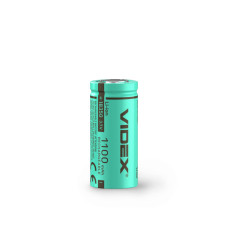 Акумулятор Li-ion Videx 18350, 1100 мА·год, 3.7 В