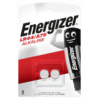 Батарейка лужна Energizer LR44 (A76/AG13), 1.5 В, 2 шт