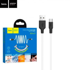 Кабель HOCO X21, USB to Type-C, 1м, Чорно-білий