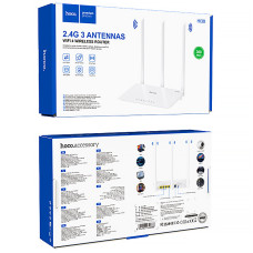 Маршрутизатор (роутер) HOCO HI30 WiFi4 (білий)