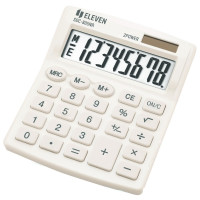 Калькулятор настільний Eleven SDC-805 NR-HW 8-розрядний білий, 1 шт
