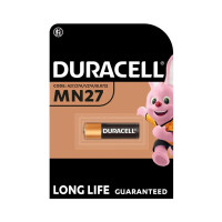 Батарейка лужна Duracell A27 (MN27), 12 В, 1 шт