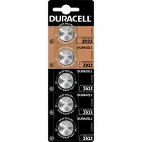 Батарейка літієва Duracell CR2025, 3 В, 5 шт