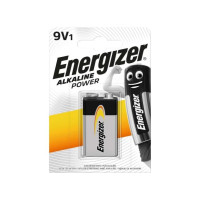 Батарейка лужна Energizer Крона 9 В (6LR61), 1 шт