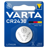 Батарейка літієва Varta CR2430, 3 В, 1 шт