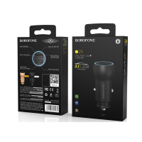 АЗУ Borofone BZ9 (2USB/3.1A) (чорний)