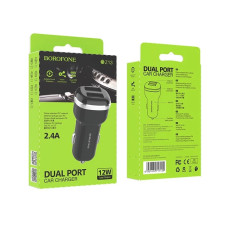 АЗУ Borofone BZ13 (2USB/2.4A) (чорний)