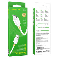 USB Кабель Borofone BX59 USB - MicroUSB (2.4A/1м) (чорний)