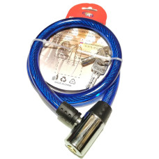 Замок велосипедний тросовий KIHUU LOCK 185, 15×80 см, 2 ключі, 1 шт