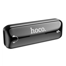 Перехідник AUDIO HOCO LS27 Lightning - Lightning Power + Lightning Audio (34pc) (сірий)