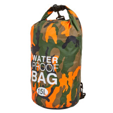 Гермомішок Water Proof BAG PVC 15L, 1 шт помаранчевий